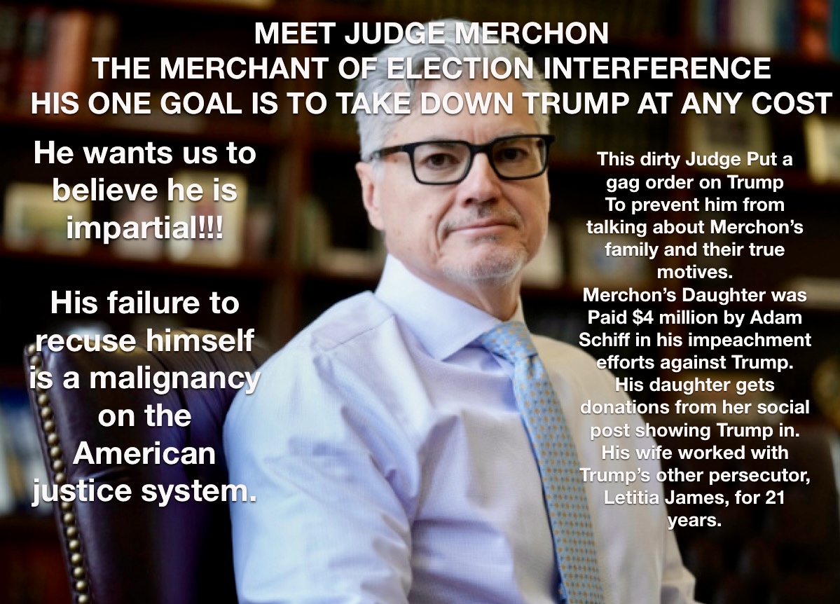 Merchon might be able to gag Trump, but he can’t gag us!