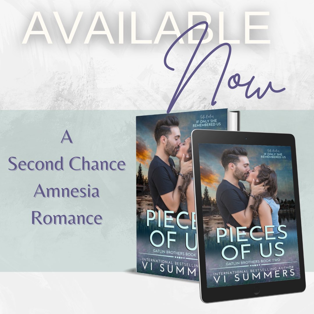 ✩ Check out this New Release ✩ Pieces of Us by VI SUMMERS is LIVE! #piecesofus #gatlinbrothers #amnesiaromance #secondchance #smalltown #NowLive #visummers #dsbookpromotions Hosted by @DS_Promotions1 amazon.com/dp/B0CW18Q7SD/