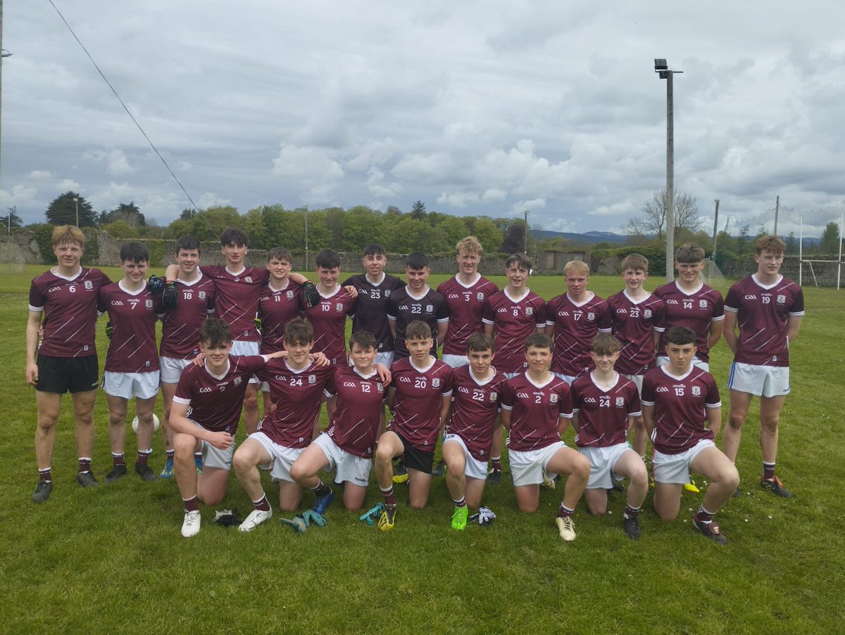 Well done to our 3 @Galway_GAA U15 squads who played @CLGLaois in their COE and @OfficialCorkGAA in Buttevant. Well done to all involved 🇱🇻🇱🇻🇱🇻