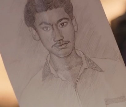 a god gifted sketch artist, poonam doesn't know what she is capable of. she believes this artform is 'fizool'. maybe society has had her believe this. she could've had her exhibitions but she is a destined housewife now.

she is a "laapataa lady". 5/13
