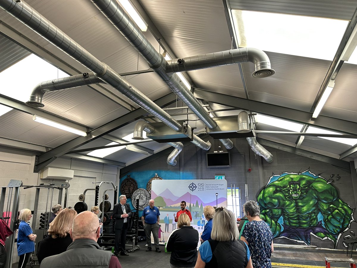 Great session at our <a href="/BetsiCadwaladr/">Betsi Cadwaladr</a> Local Conversations with the Nifty 60’s group at the Weightlifting &amp; Fitness Centre in #Holyhead - huge thanks to Ray and Jim for hosting the session 👏 Diolch i bawb am ddod 😊