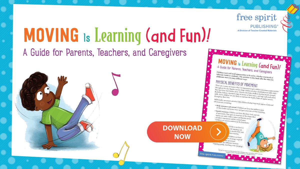 Unlock the power of creative movement with our free download: 'Moving is Learning and Fun! Guide'. 🎉 Designed for parents, teachers, and caregivers, this guide offers 10 engaging activities to promote physical and social-emotional development. hubs.ly/Q02vkZpH0 #SEL #MHAM