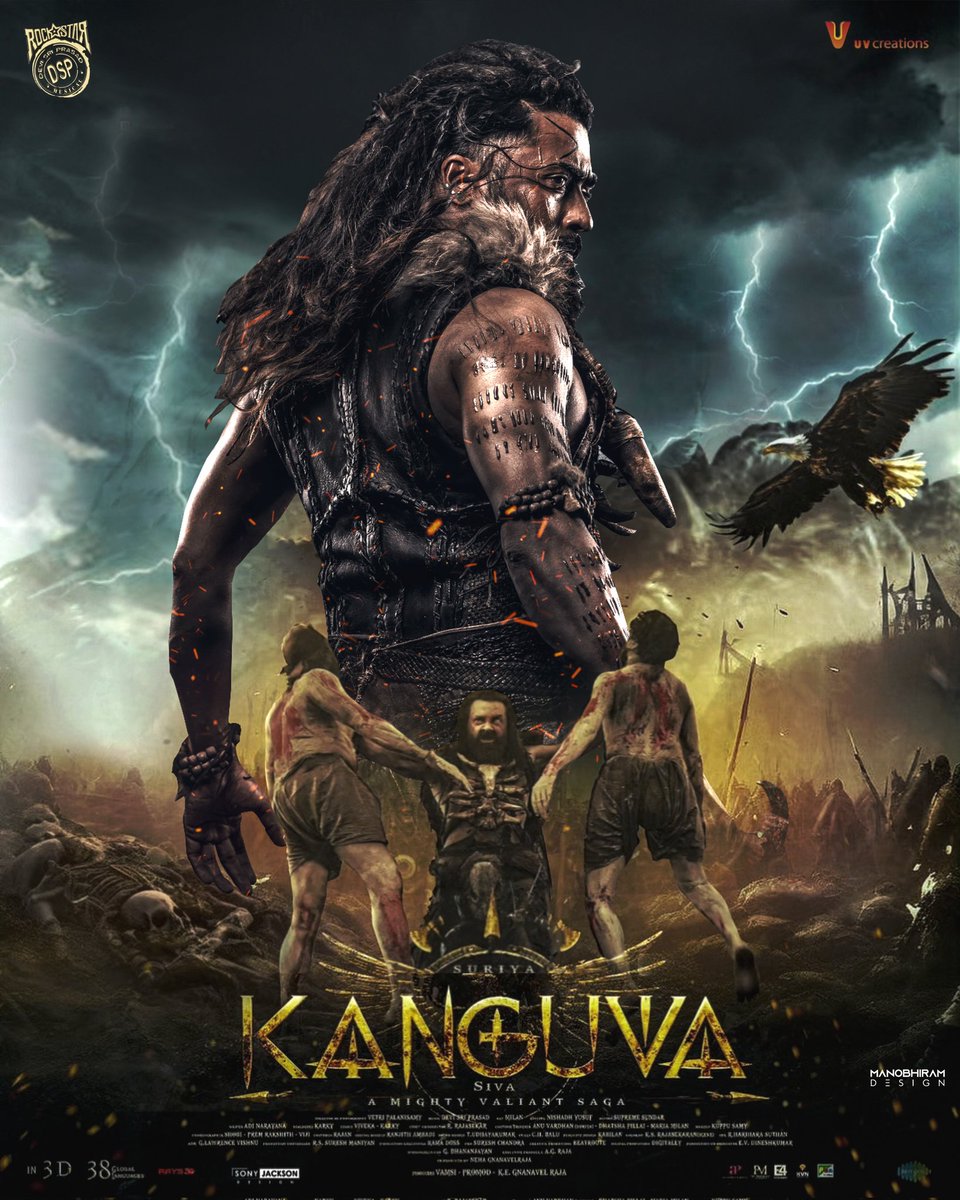 Kollywood 1st 1000Cr Film - #Kanguva 🦅💥