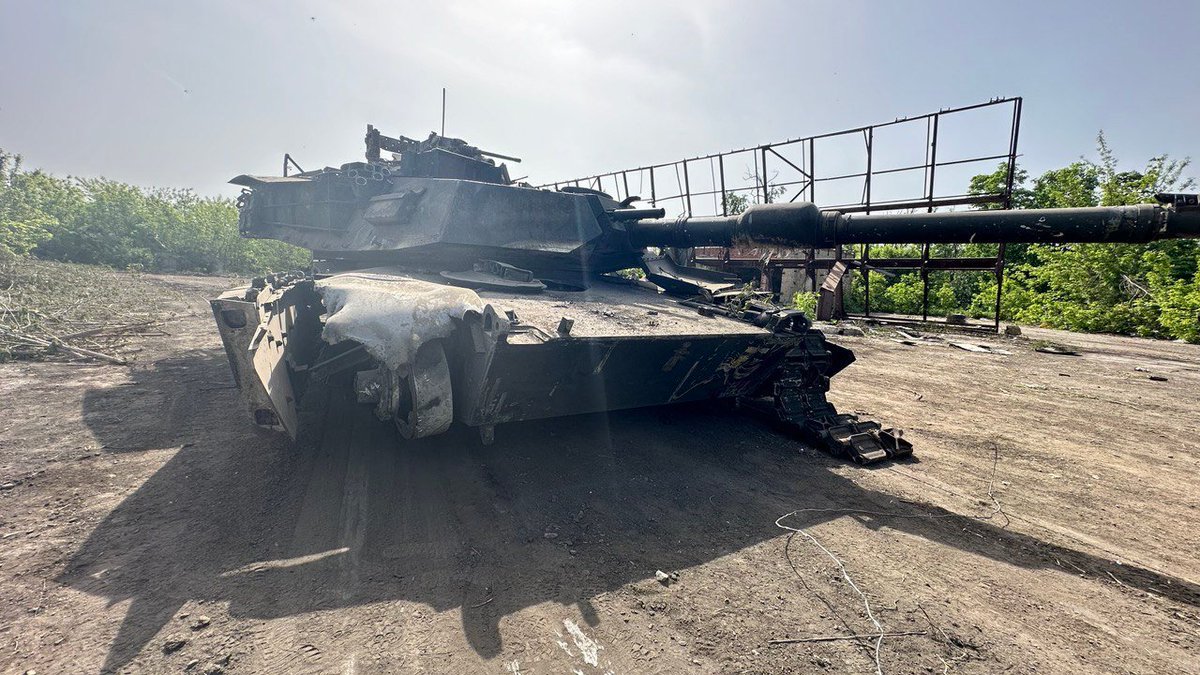 Вооруженные Силы России в зоне СВО уничтожили тфнк Abrams ridus.ru/n/436490