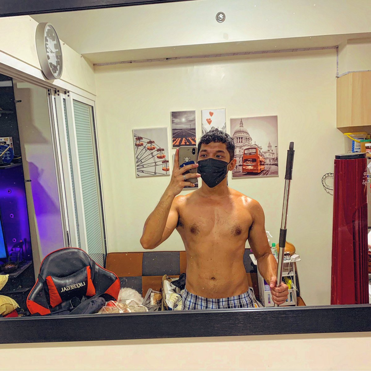 General cleaning starts now,.. 🧹
#HouseBoy #TGIS #ProductiveDay