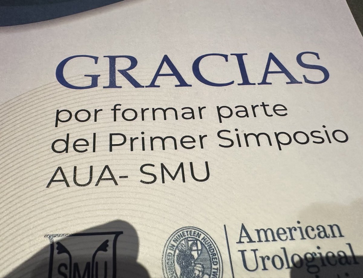 julie riley (@rileyendouro) on Twitter photo What an honor to be the first speaker for the inaugural smu meeting at the aua. Fantastic agenda and great speakers. Gracias para invitarme y permitirme a presentar sobre avances en ureteroscopia. #aua24 <a href="/AmerUrological/">Amer. Urol. Assn.</a> <a href="/smumexico/">SMU México</a> What an honor to be the first speaker for the inaugural smu meeting at the aua. Fantastic agenda and great speakers. Gracias para invitarme y permitirme a presentar sobre avances en ureteroscopia. #aua24 <a href="/AmerUrological/">Amer. Urol. Assn.</a> <a href="/smumexico/">SMU México</a>