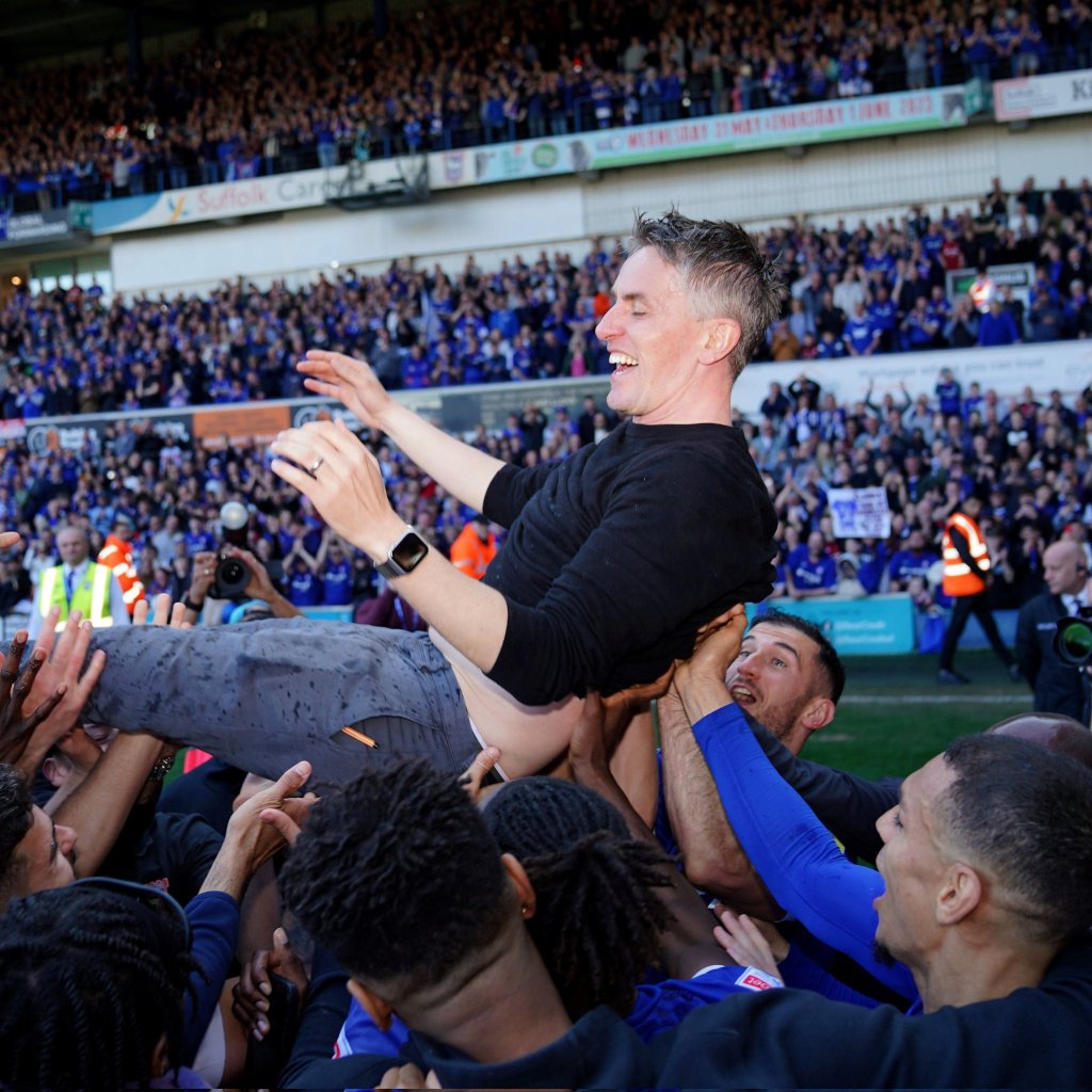 Ipswich are back in the Premier League after 22 years. Back-to-back promotions for Kieran McKenna and Ipswich with a total transfer spend of less than £6m. What a massive achievement that is.
