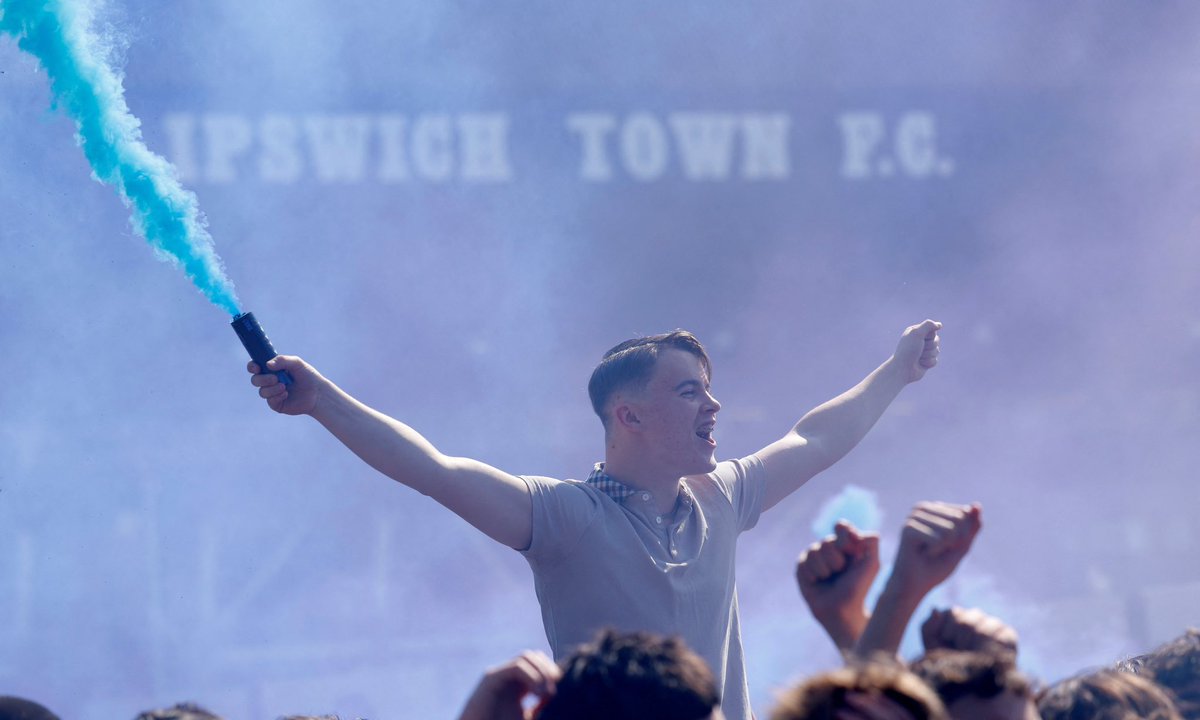 FFScout's tweet photo. 🎉 Congratulations to Ipswich Town on their promotion to the @premierleague! 🚜 

Welcome to @OfficialFPL! 👋 https://t.co/whDu34TYoh