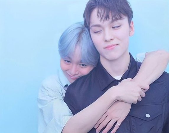 seungkwan who was very much drunk and finished taking pictures with everyone whining about how he hasn’t taken photobooth pics with vernon yet. seungkwan dont even know wtf is happening bcs hes wasted all he knows is he needs to take the one with vernon. r u fucking michin.