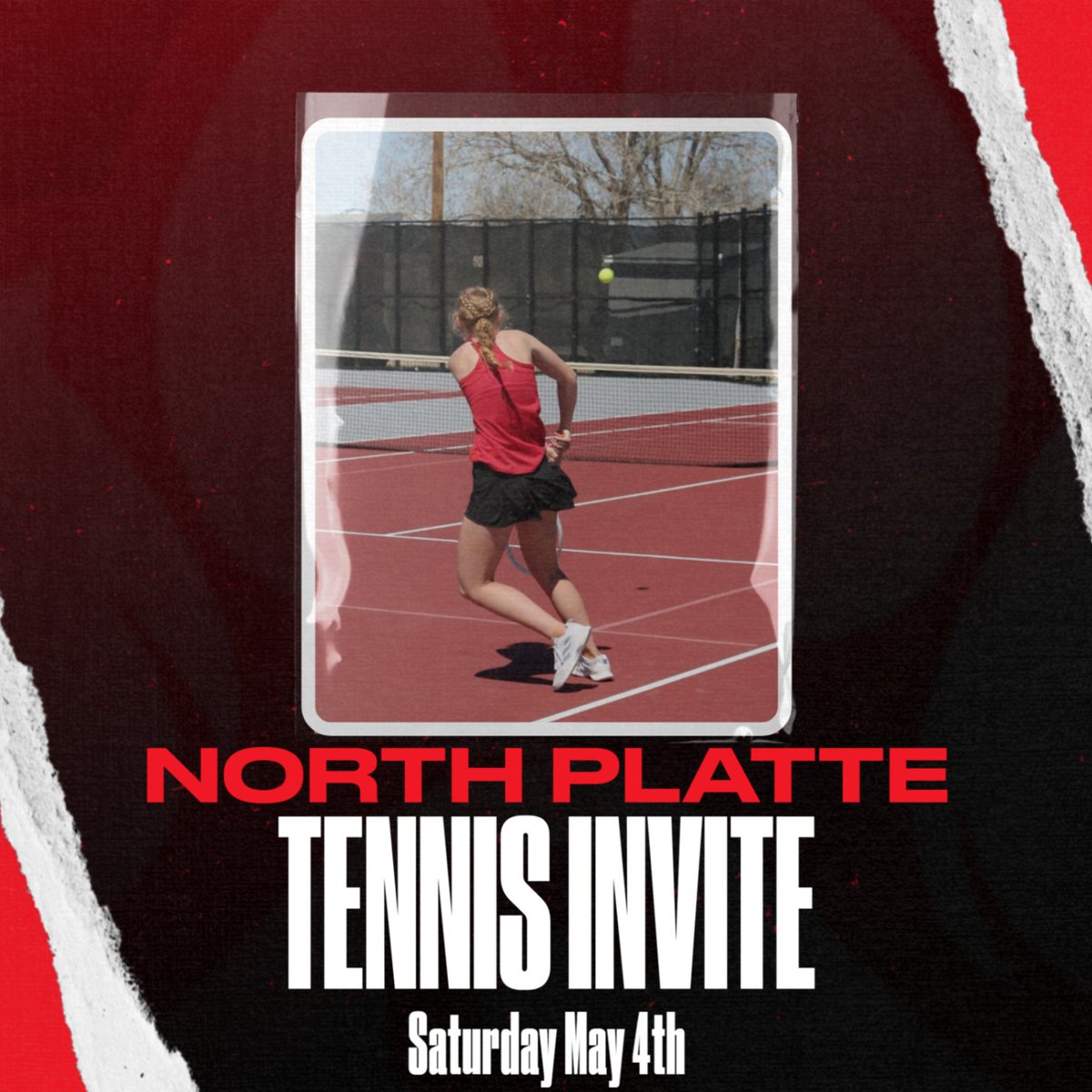 Tennis is in North Platte today for an Varsity Invitational! #LetsGoCats