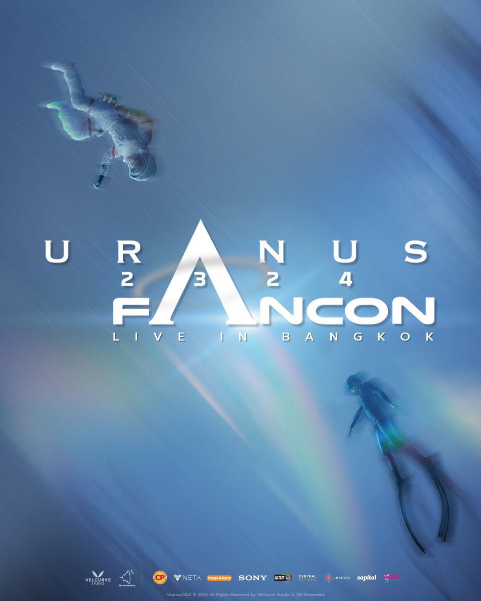 #Uranus2324FanCon ✨️ กำลังจะมาแล้ว!! เตรียมตัวให้พร้อม 🤟 แล้วมาพบกับ 'ลิน'(ฟรีน) และ 'แคท'(เบคกี้) พร้อมแขกรับเชิญมากมาย 🚀 ที่จะมาโชว์จัดเต็ม...จากภาพยนตร์เรื่อง URANUS2324 ที่ไม่เคยจัดมาก่อน 🌟 ที่แฟนๆ ไม่ควรพลาด!! ติดตามทุกความเคลื่อนไหว ไม่พลาดโอกาสซื้อตั๋วก่อนใคร…