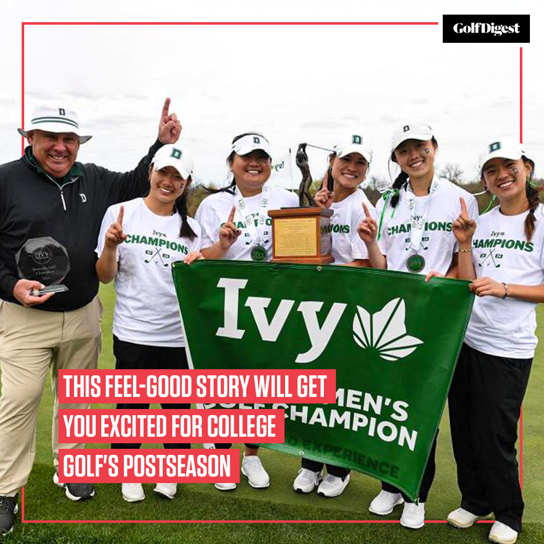After losing their team in 2020, the new Ivy League champs are playing at the NCAA Women's Regionals. 🙌 Full story: glfdig.st/WJey50Rwrzc