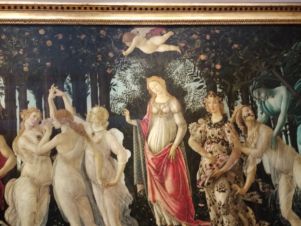 Botticelli 🩵🩵🩵 #Uffizi #Firenze