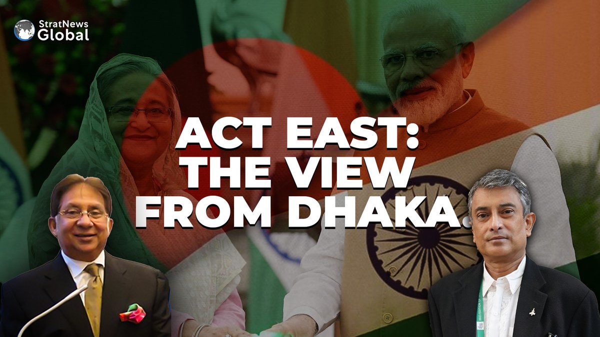 🌐 Act East: The View From Dhaka ➡️ Ambassador Shamsher M Chowdhury, former foreign secretary of Bangladesh   ➡️ On 'The Gist' with @Ramananda ➡️ Premiere on May 5 at 7 pm IST @nitingokhale @s_jkr @SuryaGangadha13 @amitabhprevi #India #bangladesh