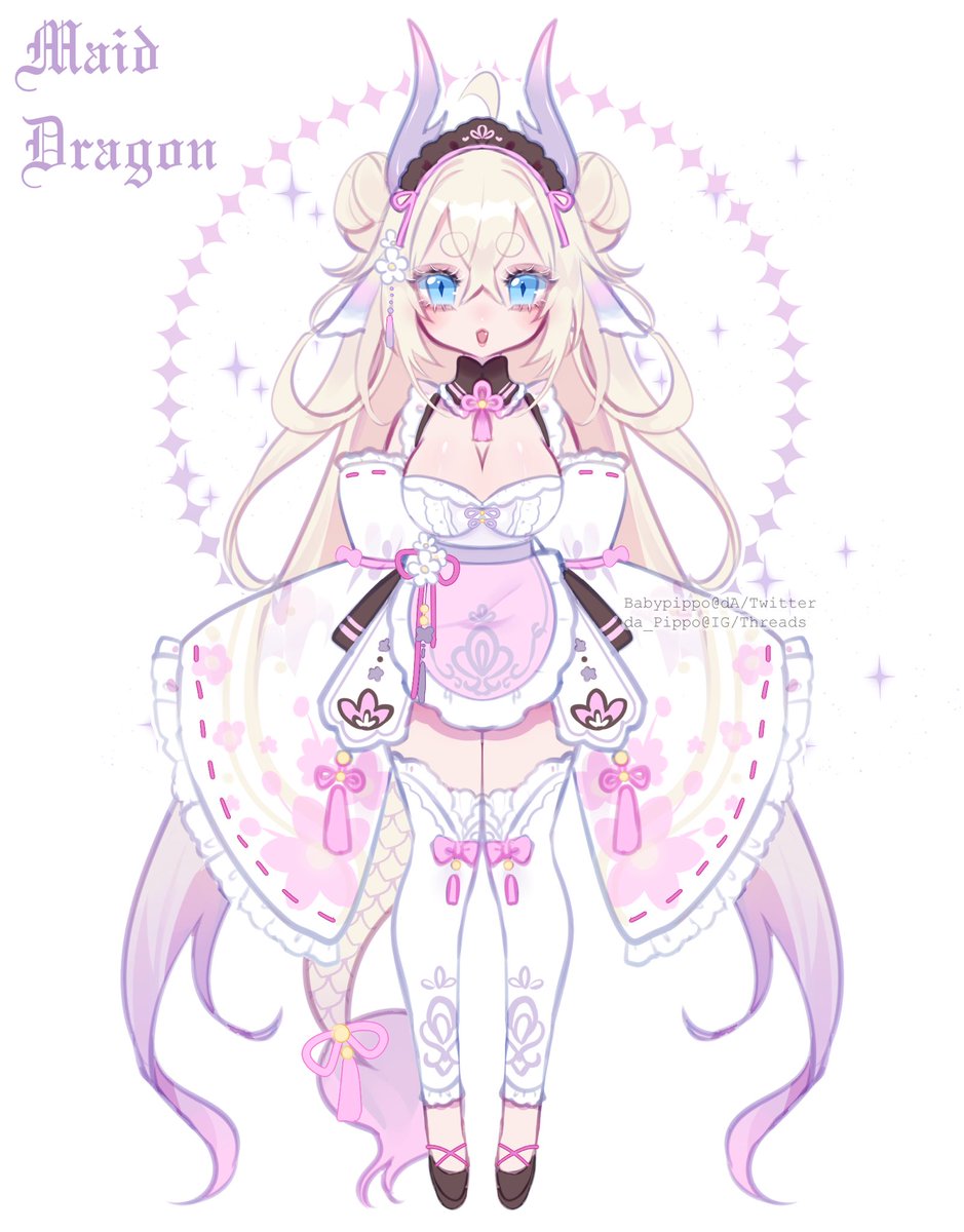 🐉Maid Dragon🐉 

$280 (personal use)

Dm to claim!

#adoptable #character #vtuber