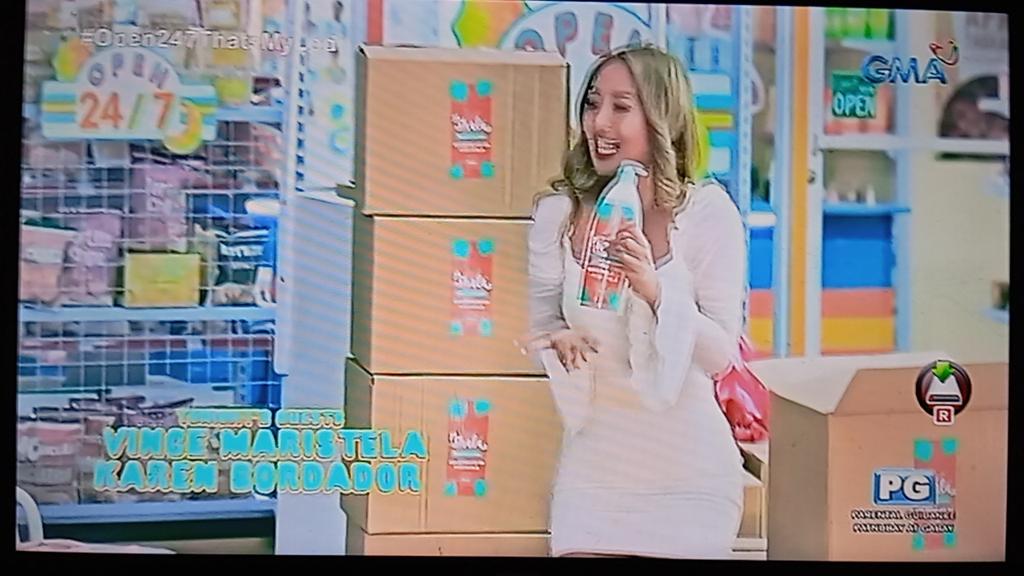 Karen Bordador in Open 24/7 on GMA network 💖💖💖

#KarenBordador #Open247 #Open247ThatsMyLodi #MissBrightside #MsBrightside #P24D0504 @Karen_Bordador