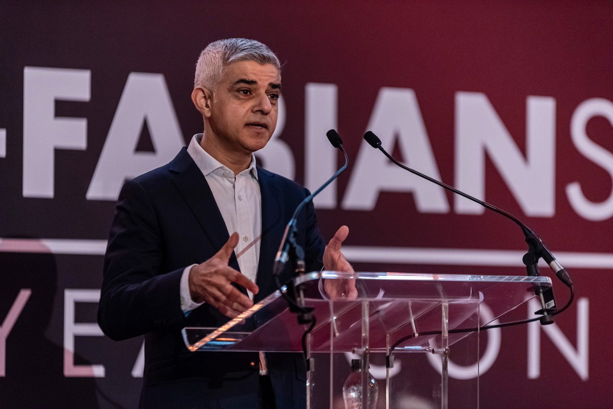 Congratulations to the genuinely lovely @SadiqKhan on his third term victory in London. It was a real pleasure to welcome him to @thefabians New Year Conference earlier in the year Here’s to 4 more years 🎉