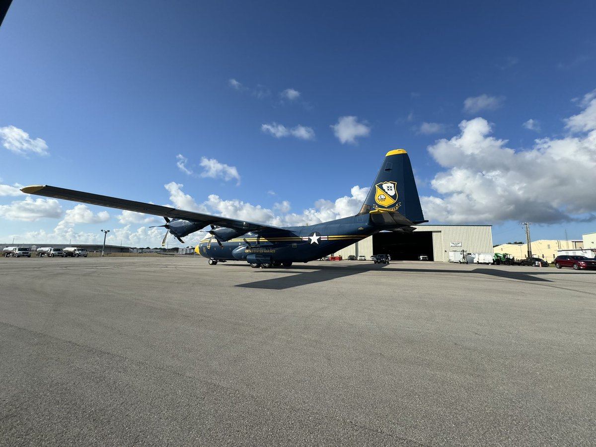 Blue Angels are here all weekend at the Vero Beach Airshow! Gates are open and their first show is at 3:30pm this afternoon. Come out and enjoy the mystery of flight.