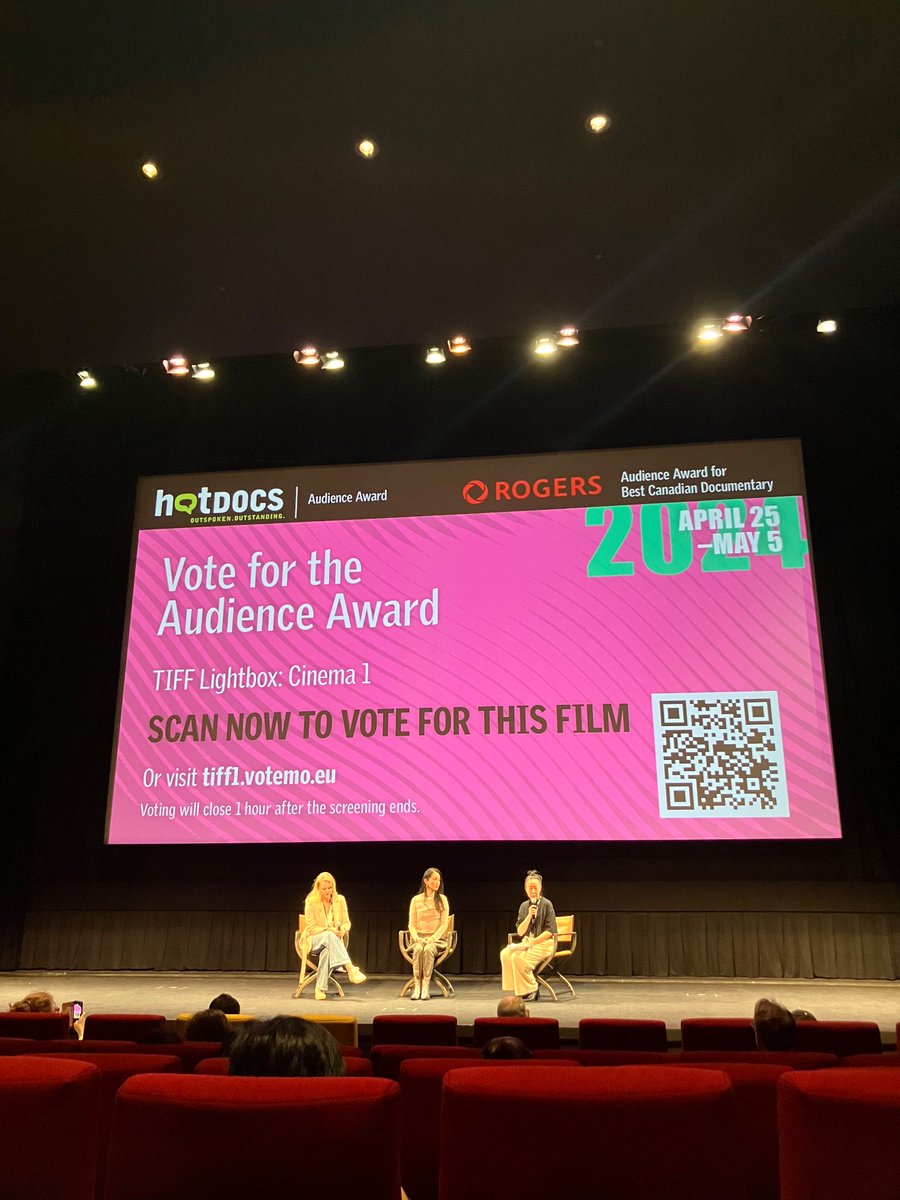 Finished my festival last night with Black Box Diaries, an incredible film by Shiori Ito. A brave and intimate look into her fight for justice following sexual assualt, speaking truth to power, and of deep care. Grateful for the film and conversation. hotdocs.ca/whats-on/hot-d…
