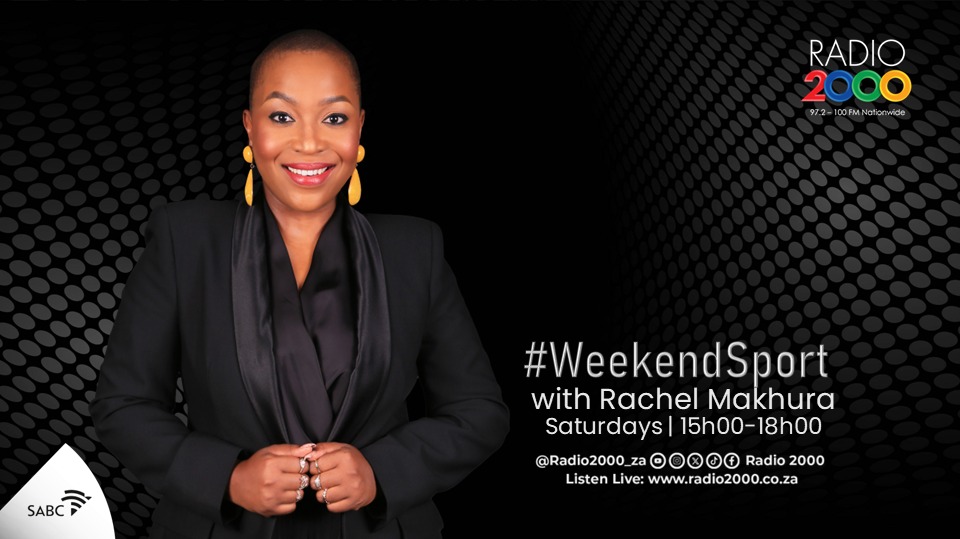 We are live on #WeekendSport with @rachysuperstar between 3-6pm.