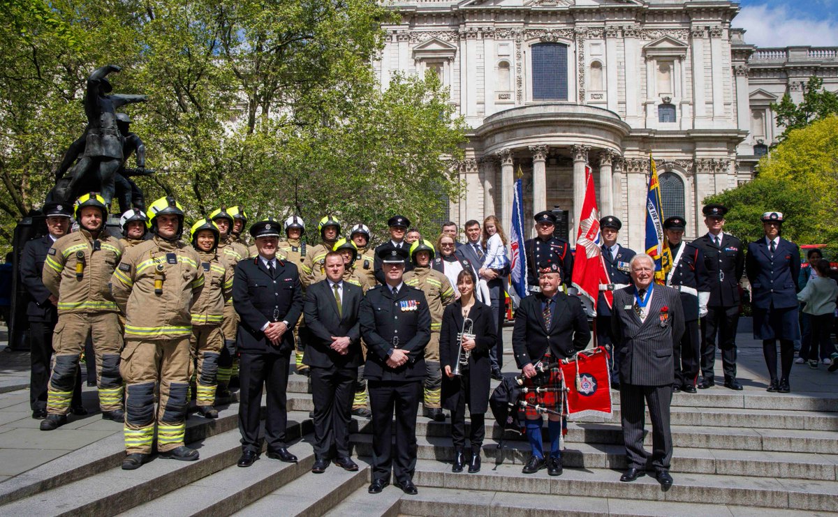 Thank you to everyone who took part in the minute's silence and joined the ceremony at the National Firefighters Memorial in London for Firefighters Memorial Day. We will never forget our fallen firefighters.