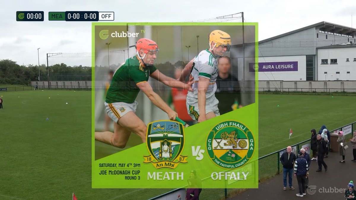 We are LIVE from Trim for Round 3 of the @officialgaa Joe McDonagh Cup 🥎 @MeathGAA 🆚 @Offaly_GAA, 3pm Tune in NOW on Clubber TV ➡️ clubber.ie 🔗