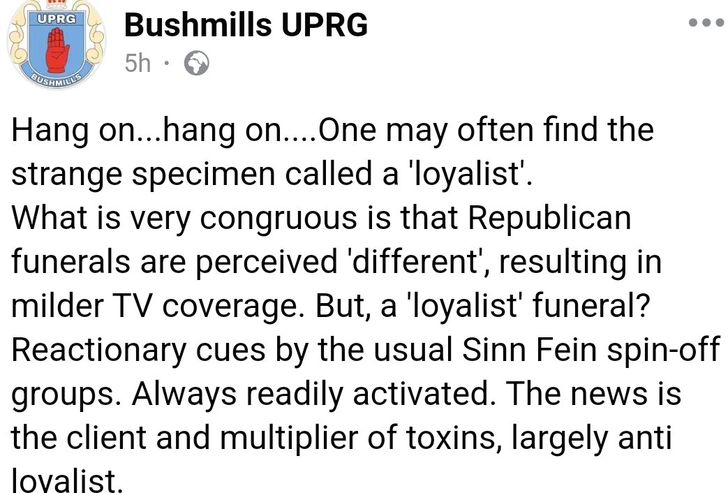 Apparently republican funerals don't get a lot of focus Researchers you say!? 😂