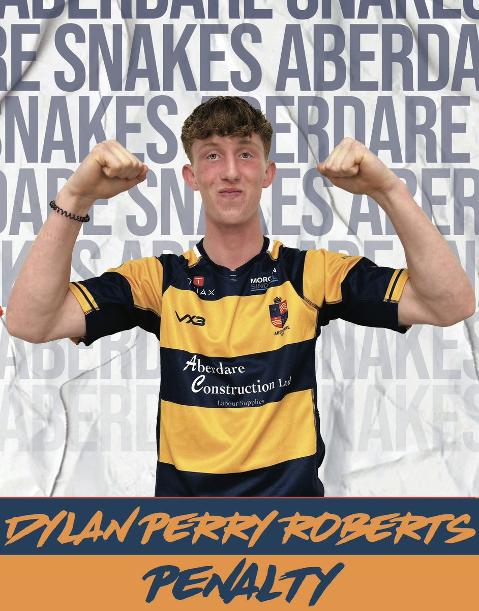 Penalty by Dylan Perry-Roberts 0 @BeddauRFC U18s 3 @Aberdare_RFC U18s #UPPABABYSNAKES🐍