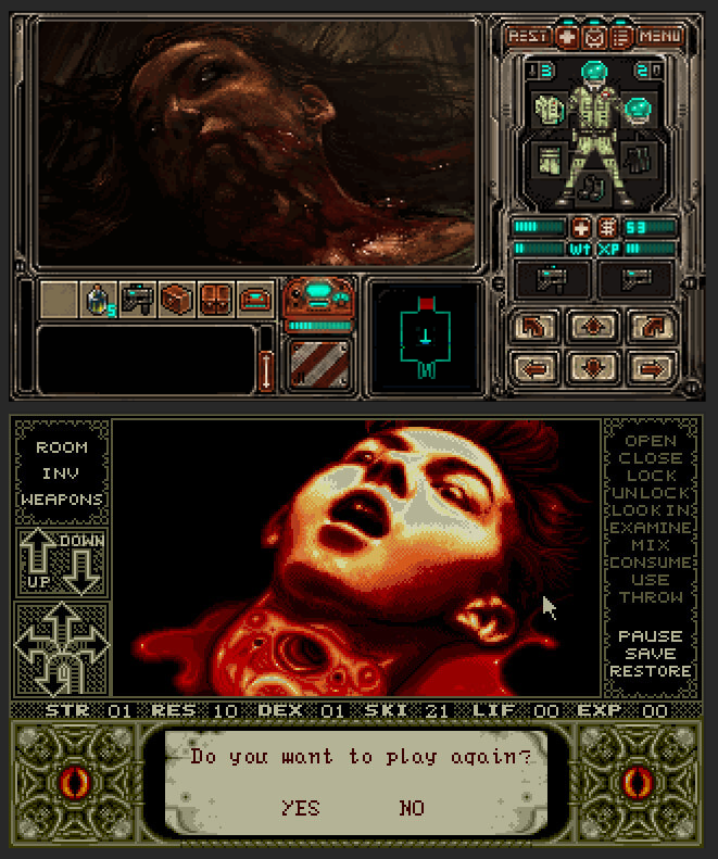 modredcastleton's tweet photo. Who killed Tamm Garanth...? 🍷🍷 #Hibernaculum #Mystery #SideQuest #Horrorsoft https://t.co/tmprwkB3lL