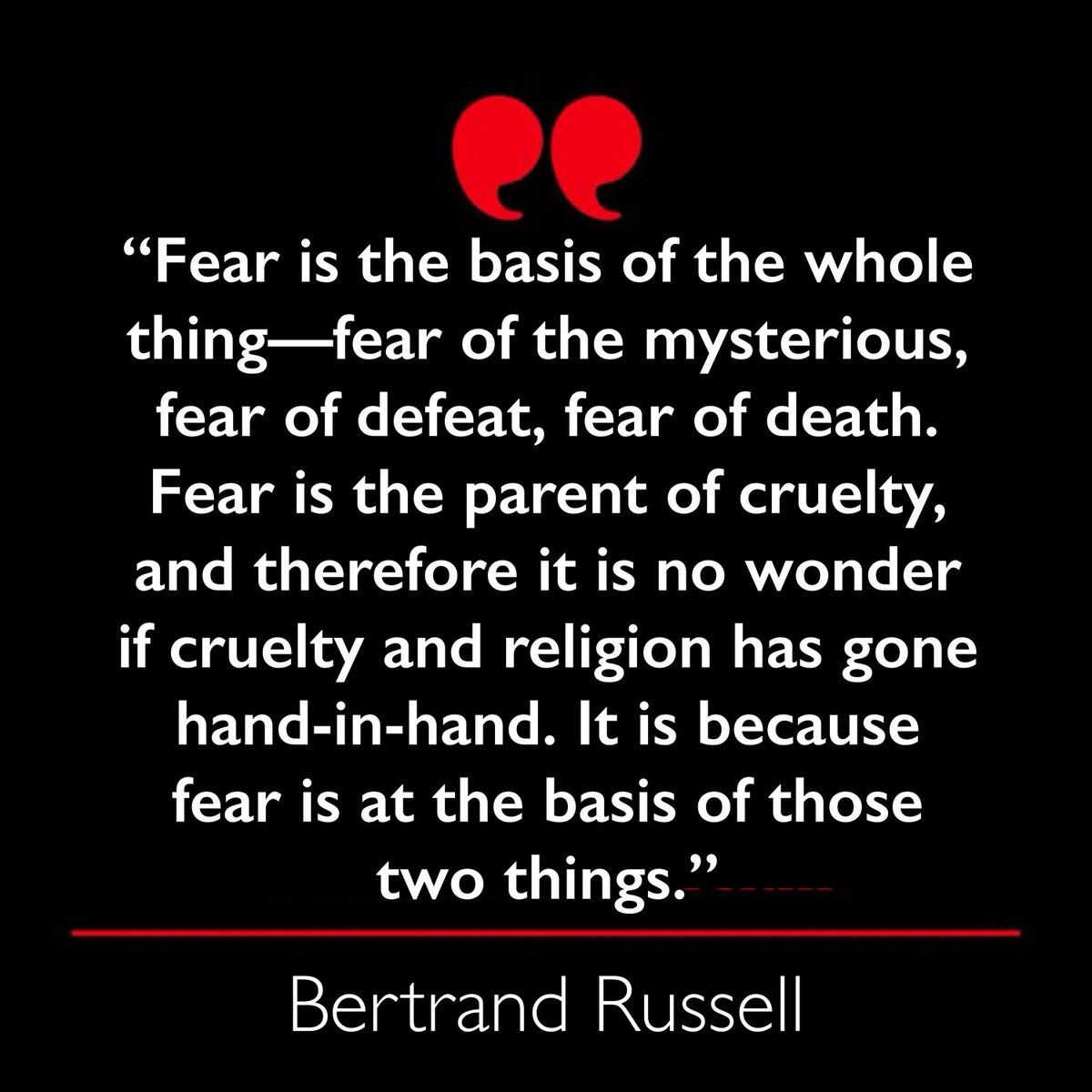 #TheLightOfSpirit ⭐️⭐️⭐️
#Quote #QuoteOfTheDay
#Inspiration #Motivation
#FoodForThought 🤔🤔🤔
#BertrandRussell