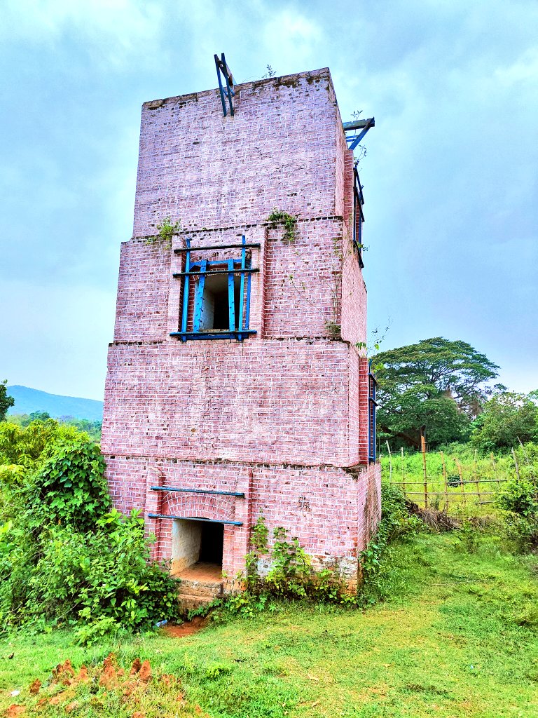 An abandoned Watergate near Singhasini temple, Ganjam, Odisha. Said to be built during British time.