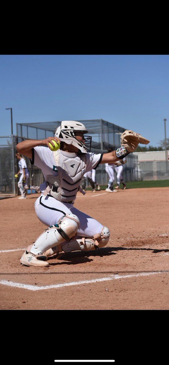 Introducing our first sophomore #11 Ammerisa Benson. Amme has been a main staple in our defense holding it down behind the plate for 2 years. Thank you for everything you did for our program 🩵🩶

Come on out TODAY to celebrate our Sophomore class!

#onthehunt🤫