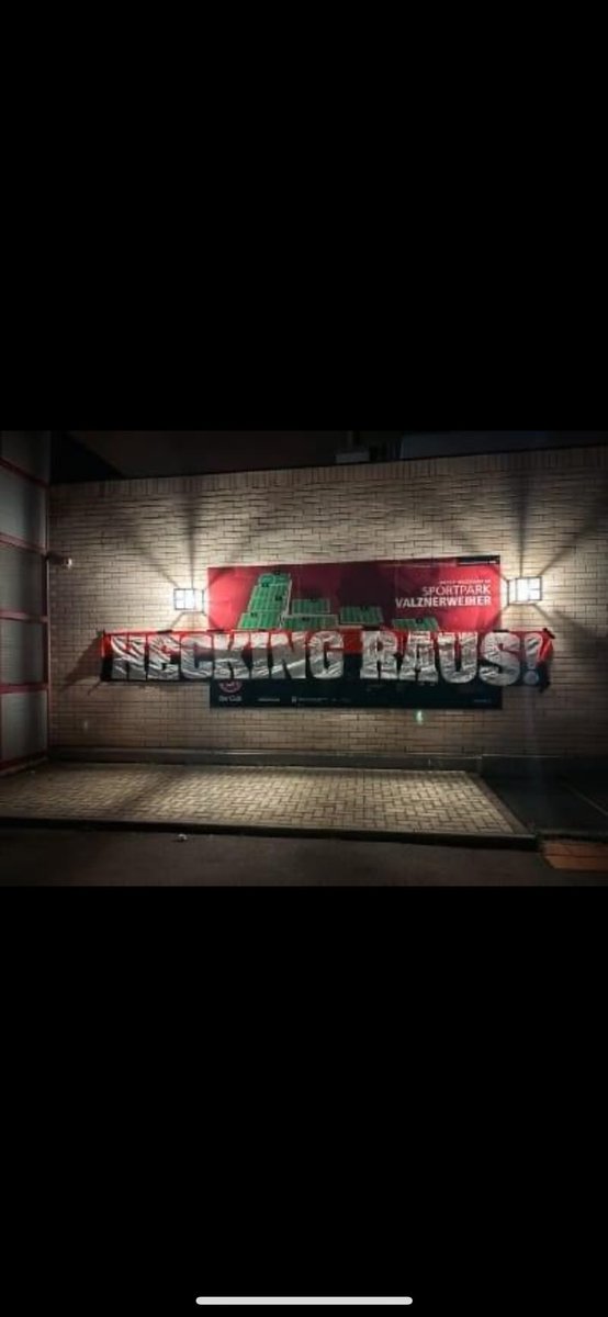 angeblich heute nacht am valze #fcn