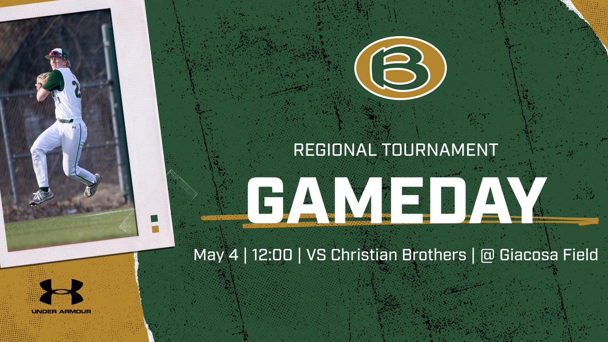 ITS REGIONAL TOURNAMENT GAMEDAY!!! The Saints will be taking on Christian Brothers today at 12:00! Winner goes to the Championship game monday at 4:30! Loser Plays again tonight the winner of SBA and MUS.