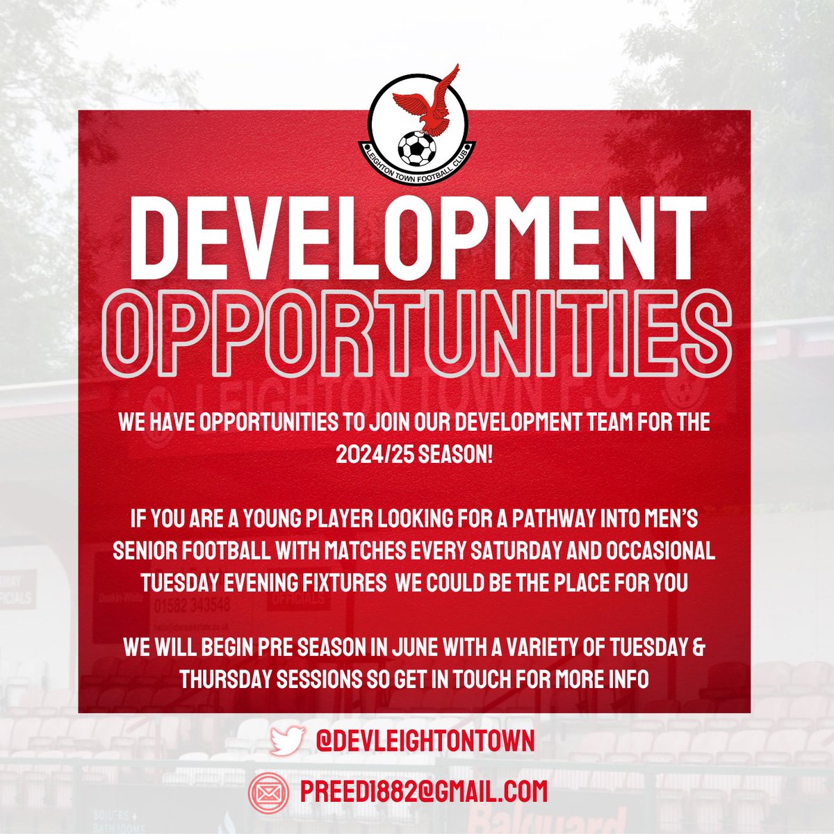 Leighton Town Development tweet media