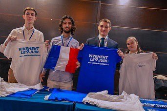RNJ Pyrénées-Orientales (@rnj_66) on Twitter photo 🇫🇷💪Les RNJ 66 présents en première ligne pour aider à l’organisation du Grand Meeting de <a href="/J_Bardella/">Jordan Bardella</a> et <a href="/MLP_officiel/">Marine Le Pen</a> à Perpignan
#tousaperpignan #rnj #rassemblementnational #jeunesavecbardella #perpignan #vivementle9juin 🇫🇷💪Les RNJ 66 présents en première ligne pour aider à l’organisation du Grand Meeting de <a href="/J_Bardella/">Jordan Bardella</a> et <a href="/MLP_officiel/">Marine Le Pen</a> à Perpignan
#tousaperpignan #rnj #rassemblementnational #jeunesavecbardella #perpignan #vivementle9juin