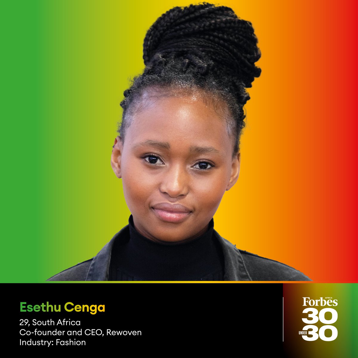 #ADecadeofUnder30
'I am a development economist by qualification, [so] a lot of how I see the world is informed by that perspective; a passion for understanding how we can create a world where everyone can live a life of dignity,” says Cenga.

“This passion drives me to be very…