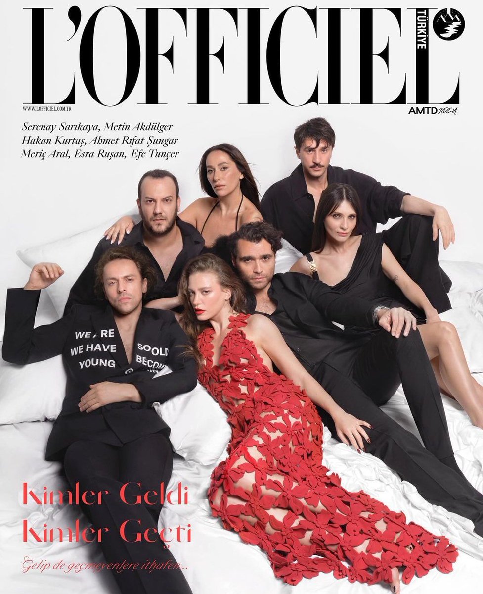 #KimlerGeldiKimlerGeçti ekibi L'Officiel kapağında. ❤