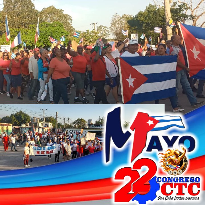 Viva la Revolución Cubana. #1Mayo @IzquierdaPinera #SentirPinero