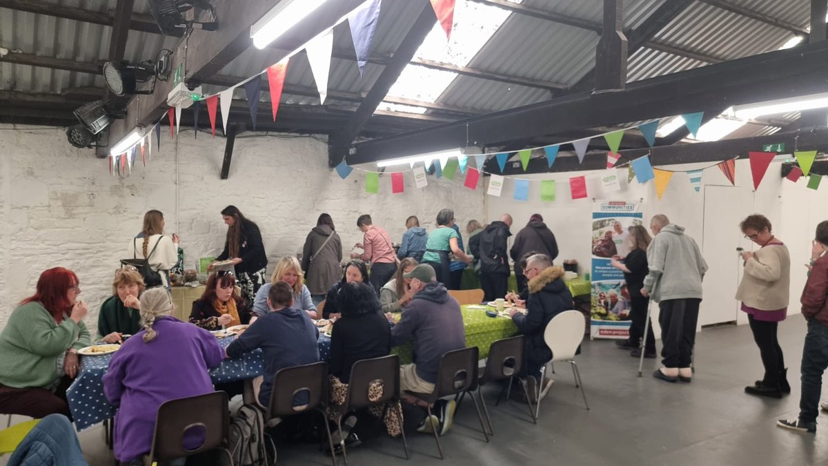 PLYMOUTH BIG LUNCH 🥳🎉 Great conversations, new friendships and so much enthusiasm for connecting the local community. Thanks to everyone who joined us! We’ve got free events coming across the UK and we’d love you to join us – find your nearest here 👉 bit.ly/EdenCommunitie…