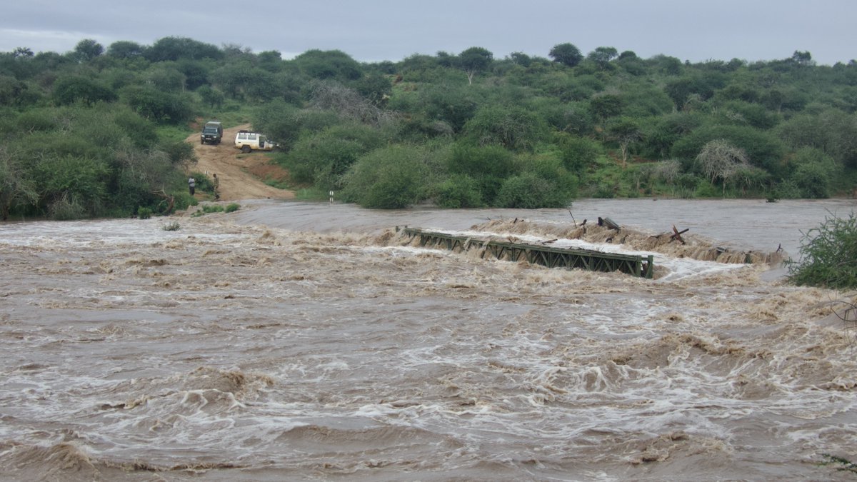 For the first time since 1996, the bridge that links Mpala Research Centre to the world is under water. Mpala will be inaccessible until further notice.