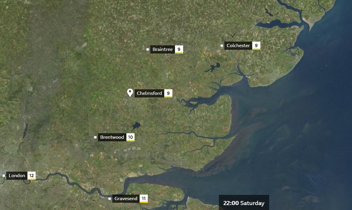 Weather: Some clear spells across Essex this evening and overnight bbc.co.uk/weather/2653266