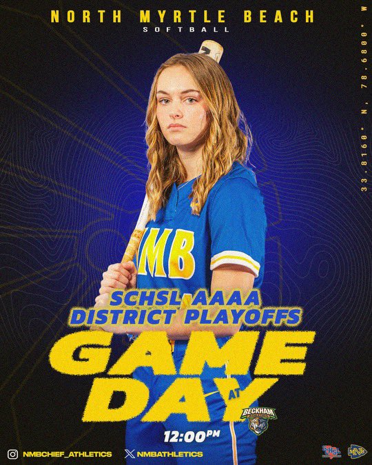 Good luck to 🥎 as they travel to Lucy Beckham today in an elimination game!