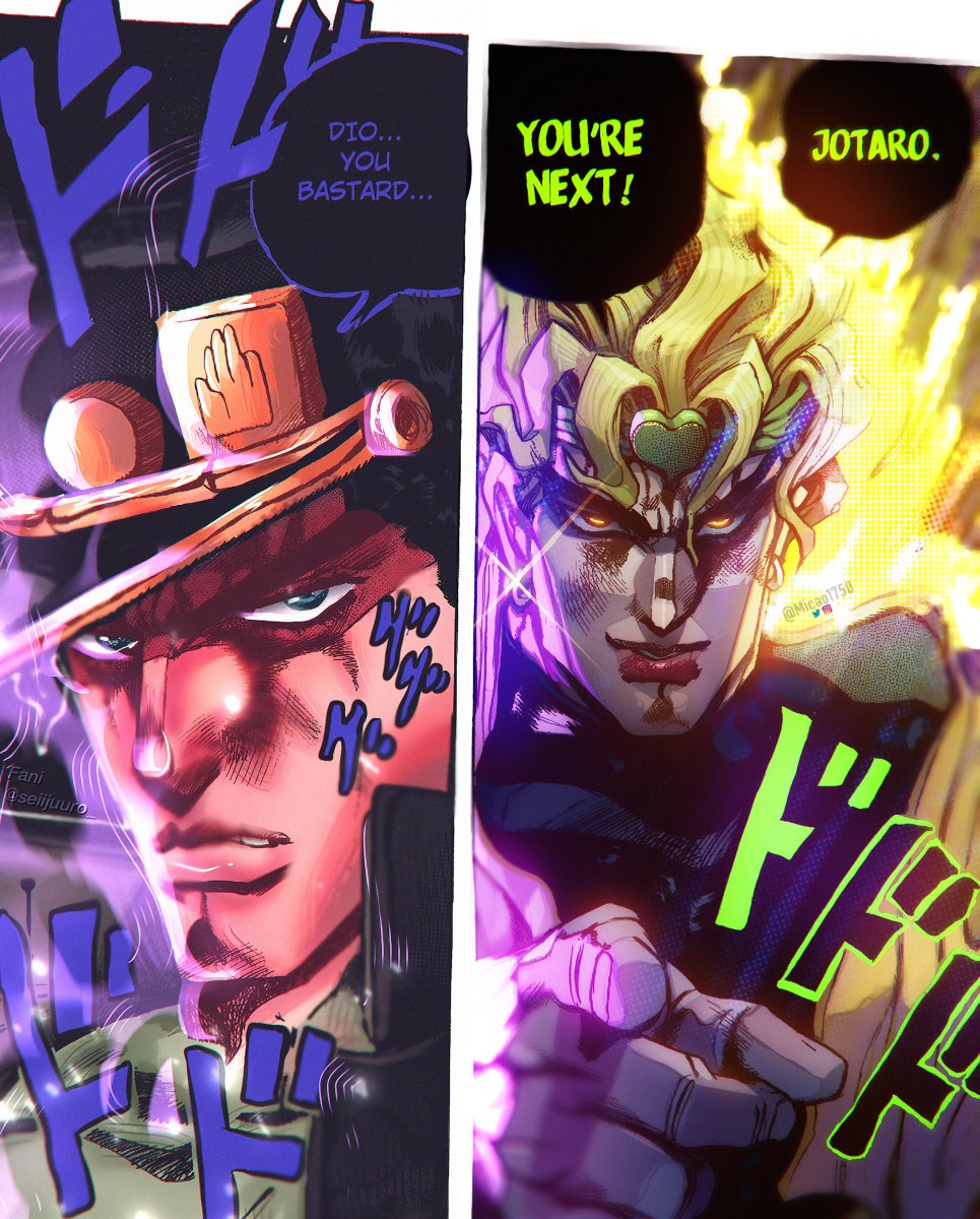 Tsugi wa Jotaro, kisama da! 😈🫵

Jjba Collab!

Jotaro: @seiijuuro_ 
Dio by me

#mangacoloring #JoJosBizarreAdventure