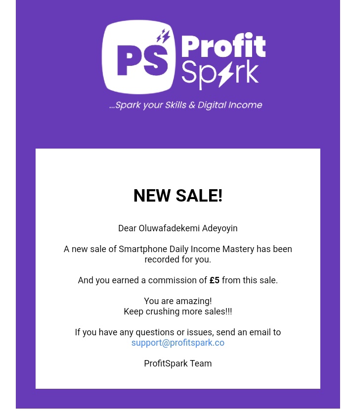 Oluwafade2002's tweet photo. Still making money on Profitspark..A little money to run my day🥰
Thanks @profitsparkco and my coach @tAp_himself https://t.co/uTF3ai79Lo