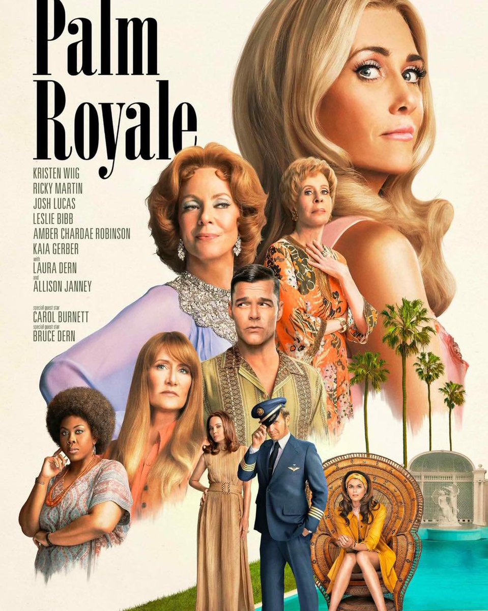 Available on Apple TV +
An ambitious woman schemes to secure her seat at America's most exclusive table: Palm Beach high society circa 1969.
#palmroyale #darkcomedy  #drama #movies #moviesmagicwithbrian #moviemagicwithbrian #foryou #foryoupage #foryourpage #fyp