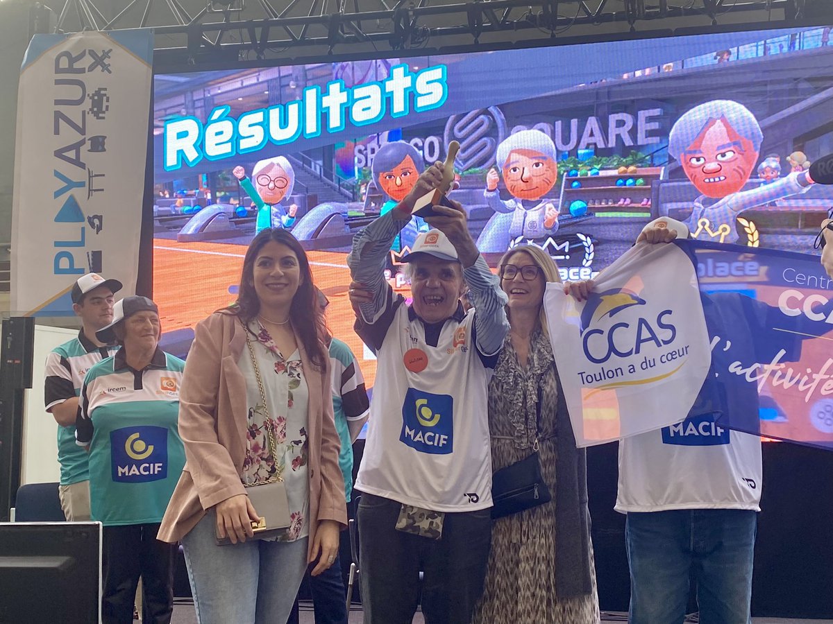 Fantastique finale régionale de @MaRegionSud des trophées des seniors de @SilverGeekFr depuis @PlayAzur @VilledeNice ! Les 4 finalistes en -10 points et pratiquement full strike / spare pour tous.

Félicitations aux gagnants et bravo @Elchocobo et @Co6nus pour l’ambiance !