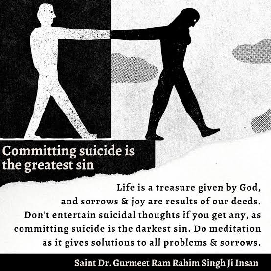 Unable to cope with stress, people take steps towards horrible acts like suicide. The only solution to cope with stress is regular practice of meditation #DontCommitSuicide #SuicidePreventionAwareness #BenefitsOfMeditation #BeatNegativity #LifeLessons