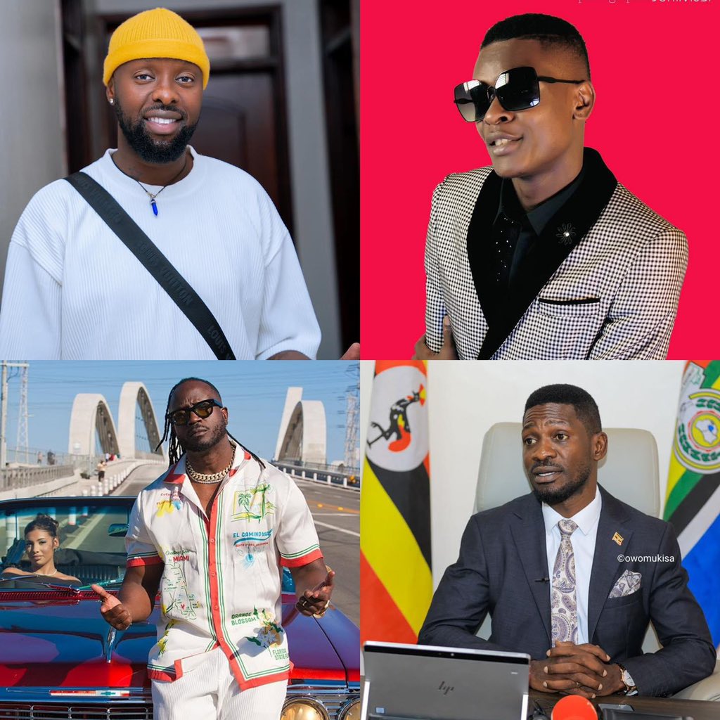 No politics, no personal feelings.
Who's the biggest artist in Uganda (musically)?
1. Eddy Kenzo 
2. Bobi Wine 
3. Bebe Cool 
4. Jose Chameleone