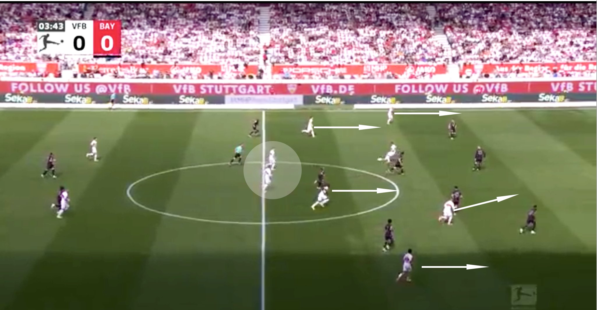 Abel Meszaros on X You can always see VfB s uncompromising attacking where the ball just flows whether via the de Zerbian buildup variation or the established poss. So much courage